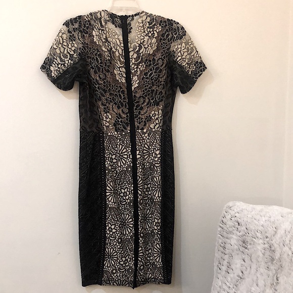 Byron Lars Lace Melange Dress - Picture 7 of 9